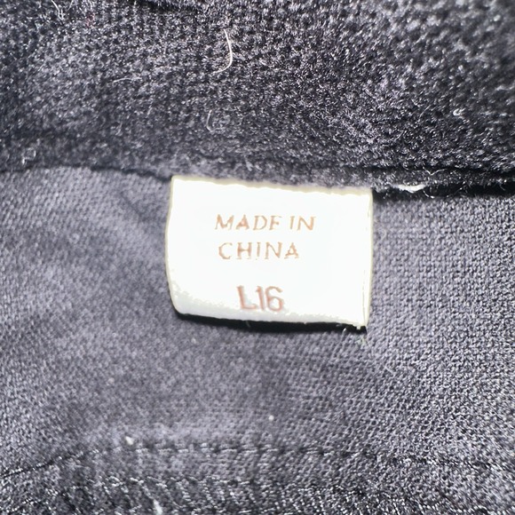 Coldwater Creek Natural Fit Corduroy Pants Black straight leg Size L (14-16) - Picture 8 of 10